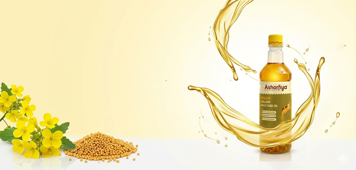 Asharfiya Mustard Oil Banner