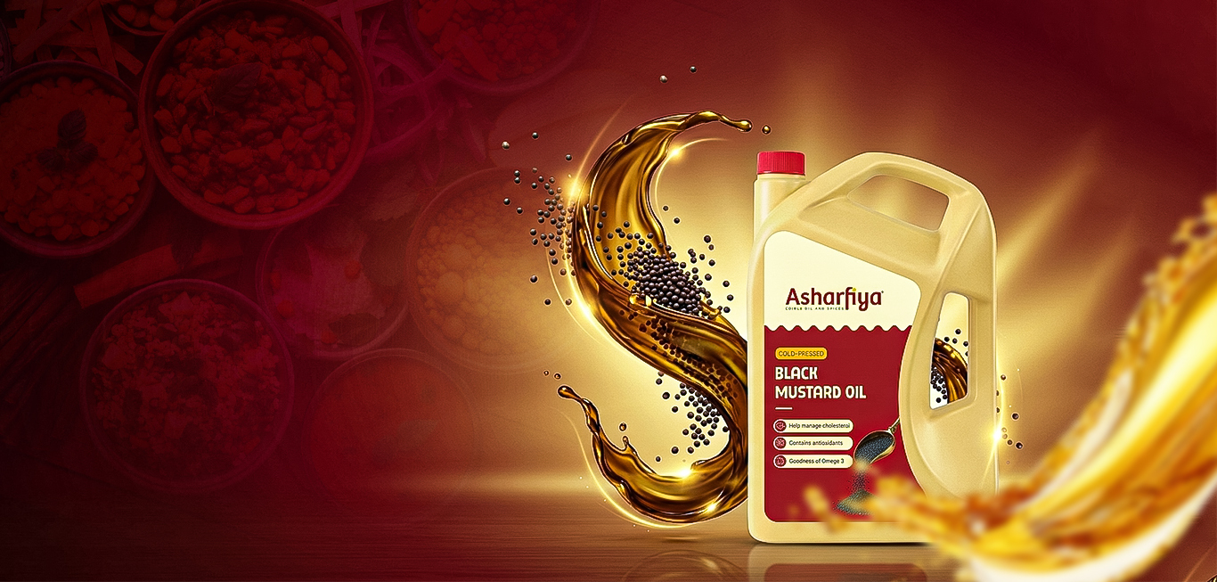 Asharfiya Mustard Oil Banner